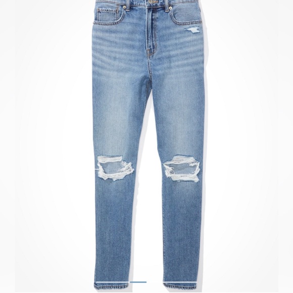 AE Ripped Mom Jean - Picture 3 of 10
